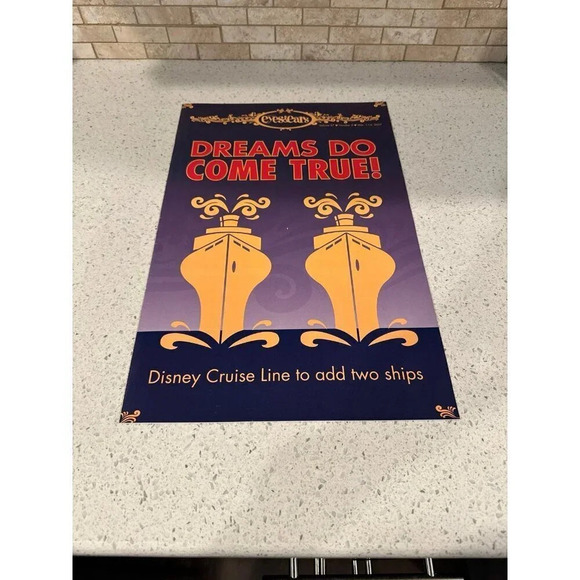 Disney Eyes & Ears Cast Member Exclusive March 2007 Disney Cruise Line New Dream - Picture 1 of 3